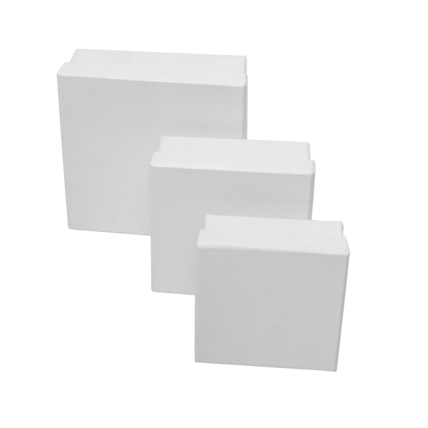 Pappschachtel-Set, 3 Stück, Form wählbar