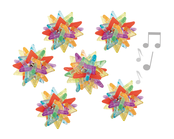 bunte pailletten, bastelschleifen, konfetti blumen, kinder party deko, musikalisches motif