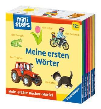 RAVENSBURGER MINISTEPS 6 kleine Bücher: Meine ersten Wörter, 12-36 Monate