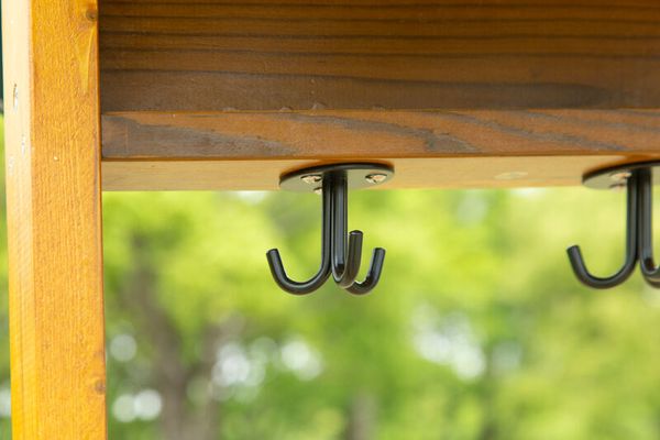 Mobile Outdoor-Garderobe, LxBxH 109 x 50 x 132 cm Mobile Outdoor-Garderobe, LxBxH 109 x 50 x 132 cm