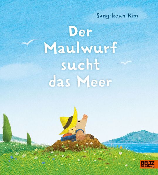 Kinderbuch, Cover, Meer, Maulwurf, Sonne