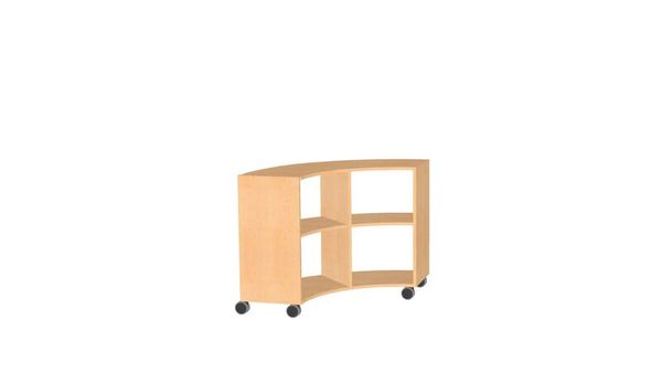 BasicPlus, Viertelkreisschrank ohne Rückwand, je 2 feste Böden BasicPlus, Viertelkreisschrank ohne Rückwand, je 2 feste Böden