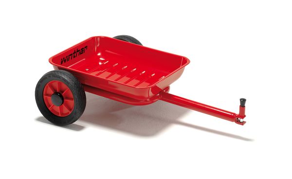 Kinderwagen, Lastwagen, Karren, rote Wagen, Wagen mit Anhänger