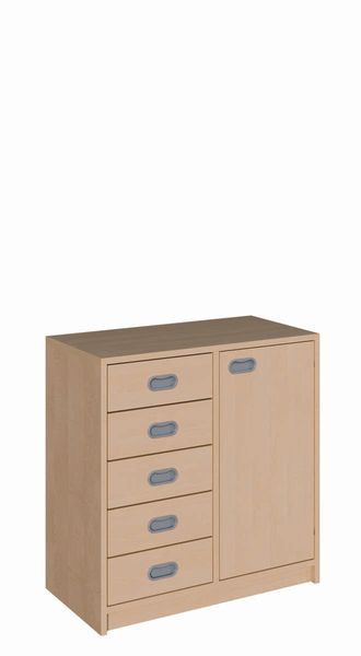 Schubladenkommode, Holzkommode, Möbelstück, Aufbewahrung, Schranktür