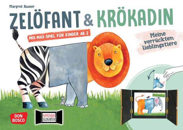 Kamishibai Bildkartenset - Zelöfant und Krökadin: Meine verrückten Lieblingstiere Kamishibai Bildkartenset - Zelöfant und Krökadin: Meine verrückten Lieblingstiere