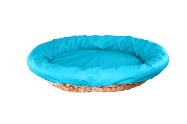 Babykörbchen klein (90 cm), Kunstleder, Farbe wählbar