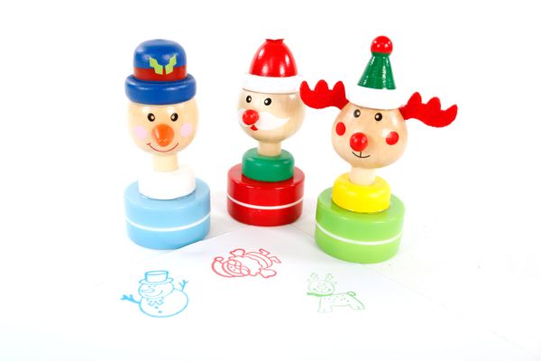 Holzspielzeug, Stapelpyramide, Weihnachtsmotiven, Räuchermotiv?, kindergame