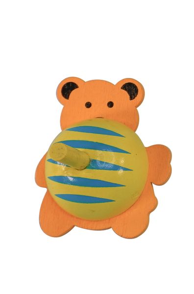 kleiner Kreisel mit lustigen Motiven, 6 St.  kleiner Kreisel mit lustigen Motiven, 6 St.