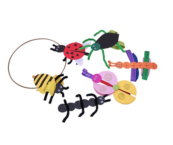 Bastelset Insekten, 50 Stück Bastelset Insekten, 50 Stück