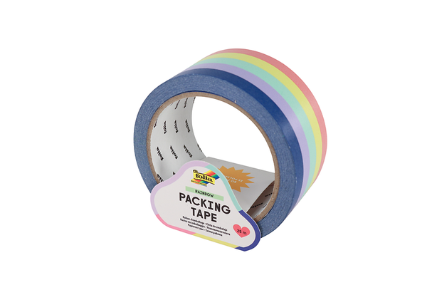 FOLIA Klebeband Regenbogen, 48 mm x 25 m