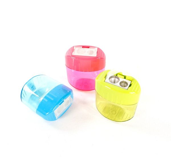 Super Doppel-Spitzerdose mit Metallspitzer Super Doppel-Spitzerdose mit Metallspitzer