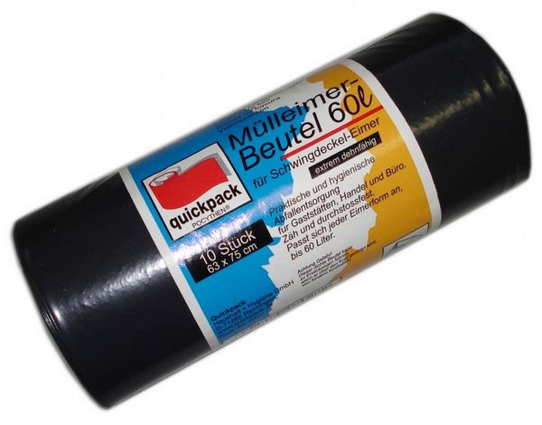 plastic bag, roll, storage bag, quickpack, eimerbeutel