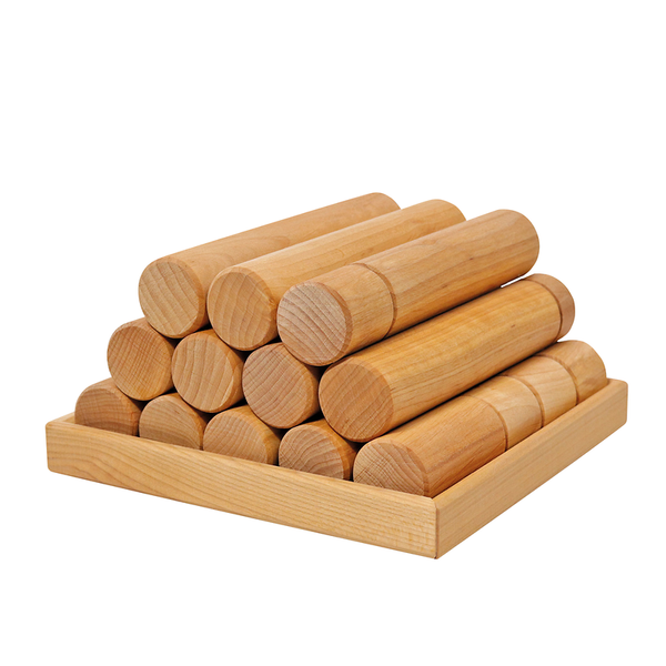 Holzstiele, Holzstäbchen, Konstruktionselement, Holzspielzeug, Aufbewahrungsständer