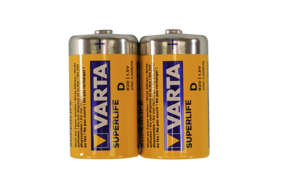 Batterie Varta Superlife Mono, 2 Stück