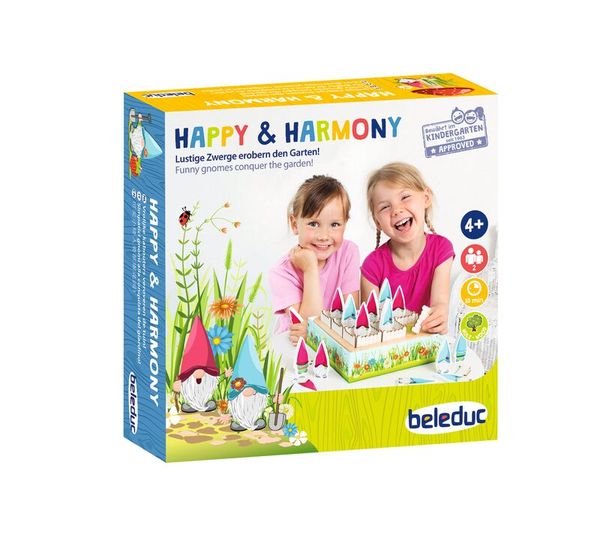 Happy & Harmony, Kombinationsspiel, Holz, 2 Personen, ab 4 Jahre