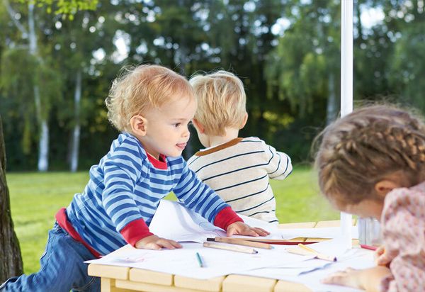 PINOLINO Kindersitzgarnitur Nicki 6-Eck, natur