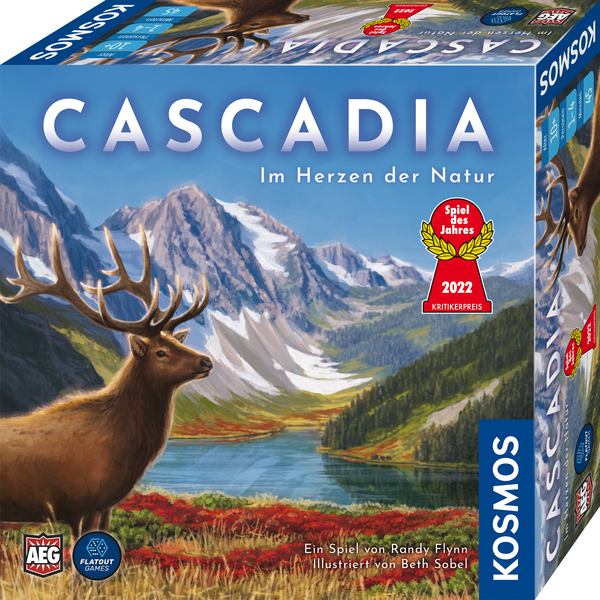 Cascadia, 1-4 Personen, ab 10 Jahre Cascadia, 1-4 Personen, ab 10 Jahre