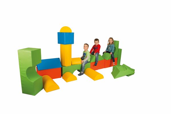 Klemmbausteine, Bausteine, Spielzeug, Kinder, Matte