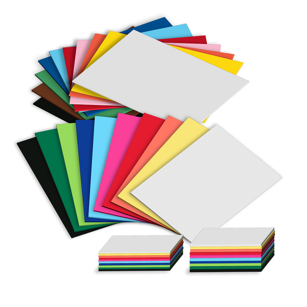 FOLIA Spar-Set, 1000 Bogen in verschiedenen Formaten & Grammaturen FOLIA Spar-Set, 1000 Bogen in verschiedenen Formaten & Grammaturen