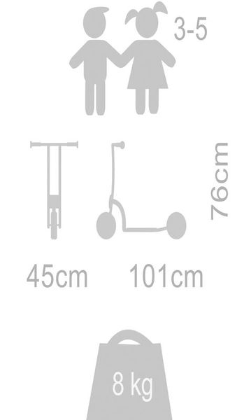 Kinder, Scooter, Stunt, Gehhilfe, Gehgestell