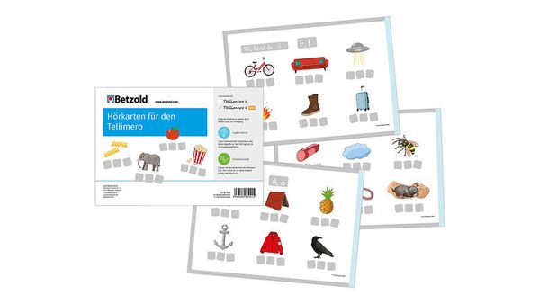 Karten-Set, Spielkarten, Bildkarten, Illustrationen, Betzold