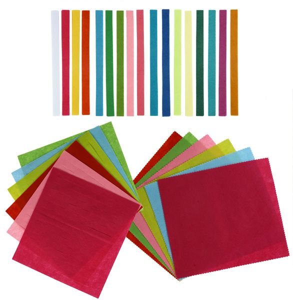 Filz-Platzdeckchen "Zum Fädeln", Set für 6 Platzdeckchen
