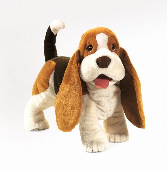 FOLKMANIS Handpuppe Basset Hund FOLKMANIS Handpuppe Basset Hund