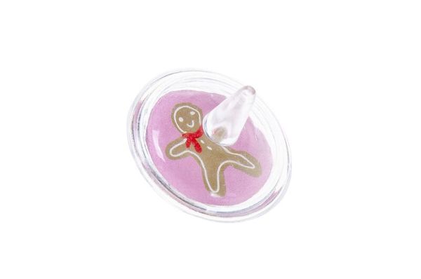 baby pacifier, gumibär?, gum drop, teething accessory, pink background