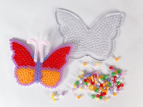 Bügelperlen im Eimer, Perlmut, 20.000 Stück