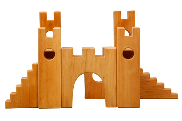 BAUSPIEL Ritterburg, 10 teilig BAUSPIEL Ritterburg, 10 teilig