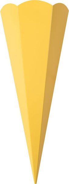 FOLIA Schultüten-Rohlinge, eckig, aus Fotokarton, 68 cm, 10er Set, farbig sortiert
