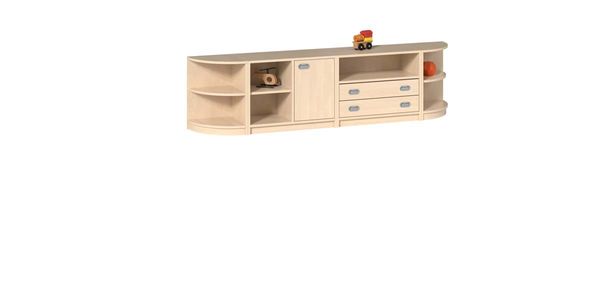 Korpusregalsysteme "BEN" Regalsystem (B/H/T: 236 x 60 x 40 cm)