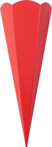 FOLIA Schultüten-Rohlinge, eckig, aus Fotokarton, 68 cm, 10er Set, farbig sortiert