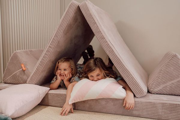 FUNZY Spielsofa, Cord, Sitzhöhe 21 cm, Farbe wählbar