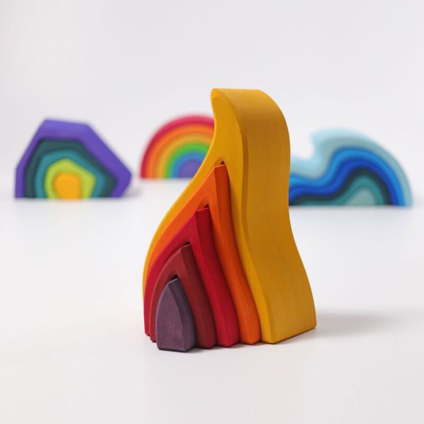 GRIMM´S Elemente-Set - Feuer, Wasser, Erde, Regenbogen, ab 1 Jahr