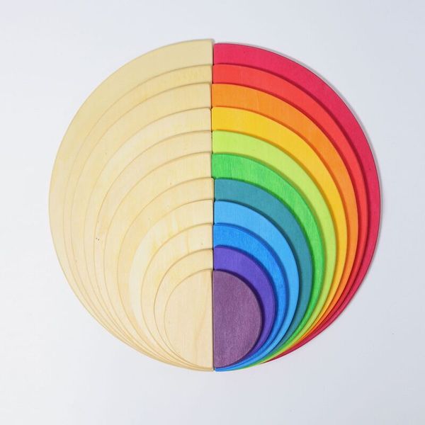 GRIMM´S Regenbogen Halbkreise, 11-tlg., ab 2 Jahre