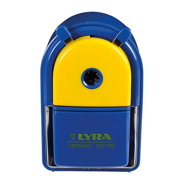 LYRA Groove Jumbo Dreikant-Buntstifte, in 12 Farben sortiert, 144 Stück in Holzbox + Spitzmaschine