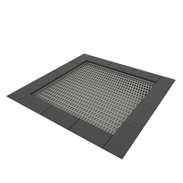 Trampolin quadrat, 2,00 x 2,00m