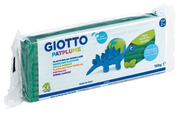 GIOTTO Patplume Kinder-Softknete, 12 x 150 g, farbig sortiert