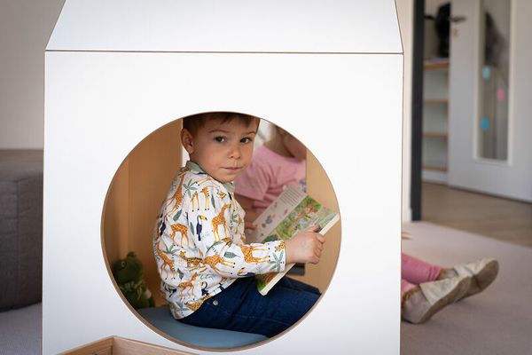 Kinder, Pullover, Tiermuster, Langarm, Lounge-Spielhaus