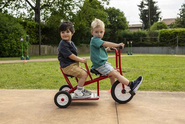 -Kindergarten-Fahrrad, Tretroller-?