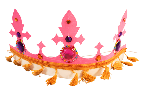 Bastelset Krone, 16 Stück inkl. Schmucksteine Bastelset Krone, 16 Stück inkl. Schmucksteine