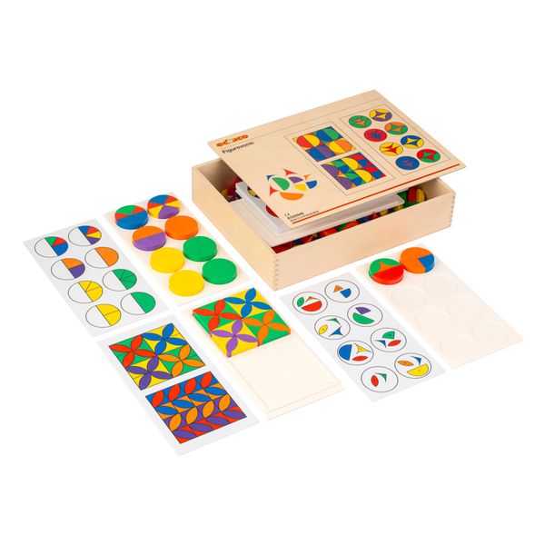 puzzle, Geometrie, Holz, Tangram, Spielelemente