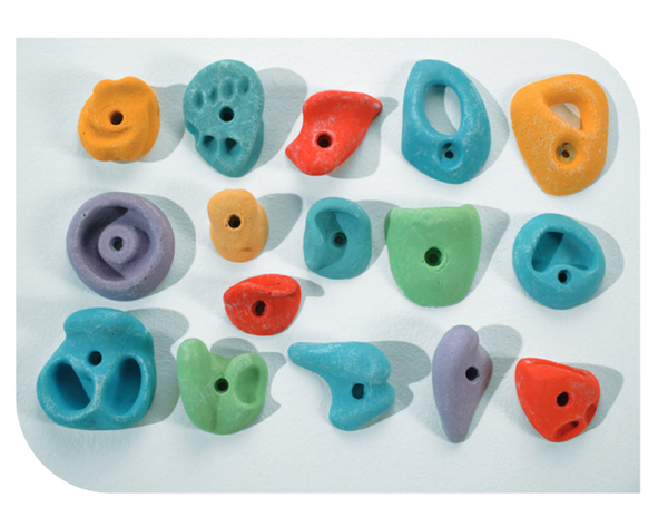 Klettergriffe, Kletterstein, Klettergrip, Kletterset, Bouldergriffe