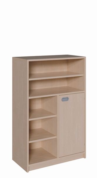 Schrank mit 1 Tür und Regalfächern (B/H/: 102 x 120 x 40 cm)