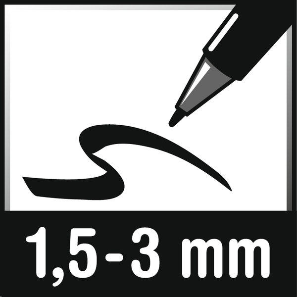 edding Permanentmarker 21 EcoLine, farbig sortiert, 4 Stück