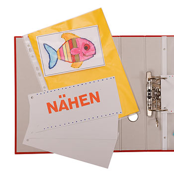 Portfolio gestalten & beschriften