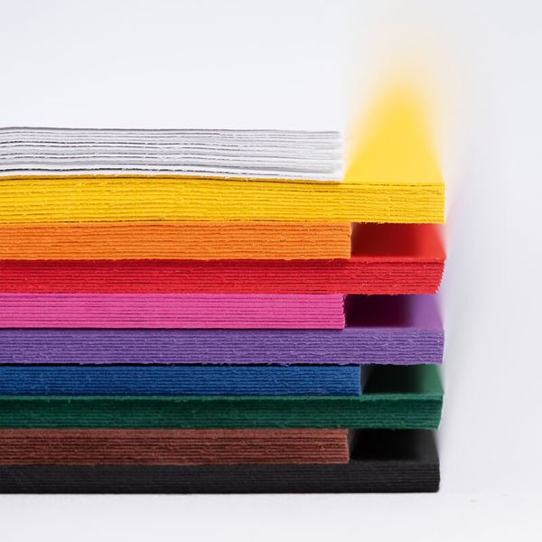 FOLIA Tonkarton 180 g/m², DIN A4, 100 Bogen in 10 Farben sortiert