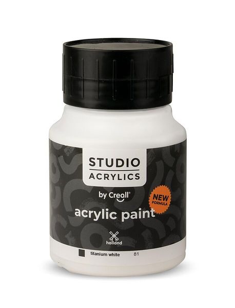 CREALL Acrylfarbe, 500 ml, Farbe wählbar