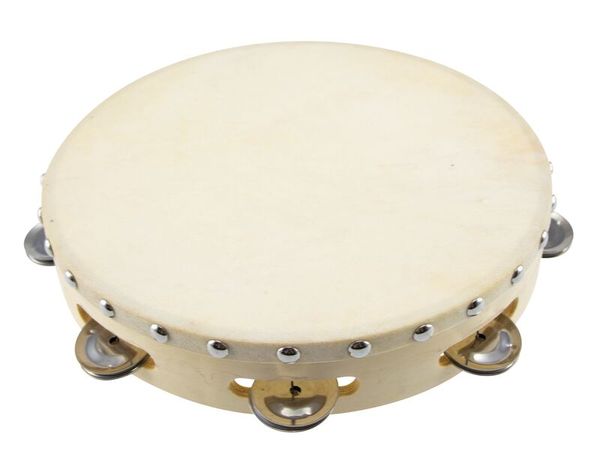 Schellen-Tambourine groß, 25 cm Schellen-Tambourine groß, 25 cm